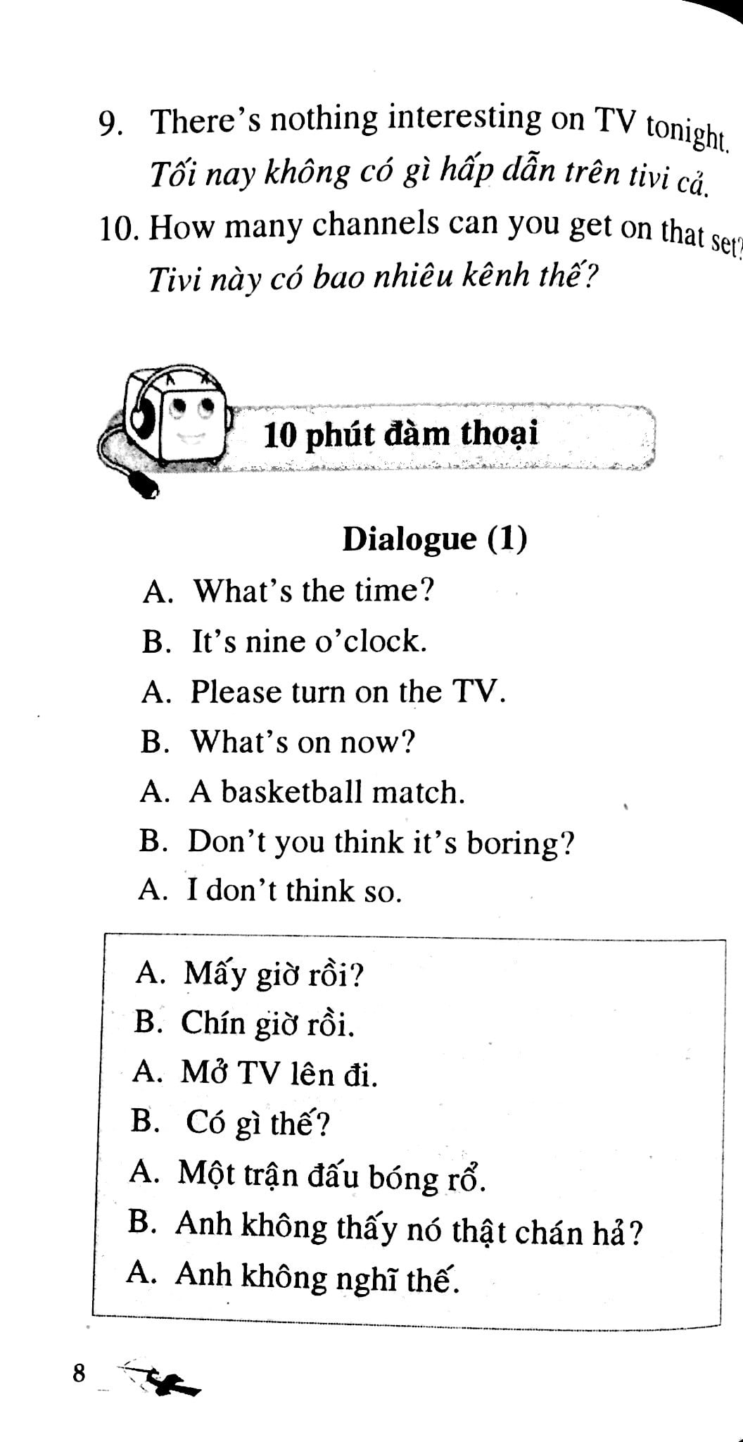 10 Phút Mỗi Ngày Để Học Tốt Tiếng Anh - Hoạt Động Giải Trí (Dùng Kèm 1 Cd)