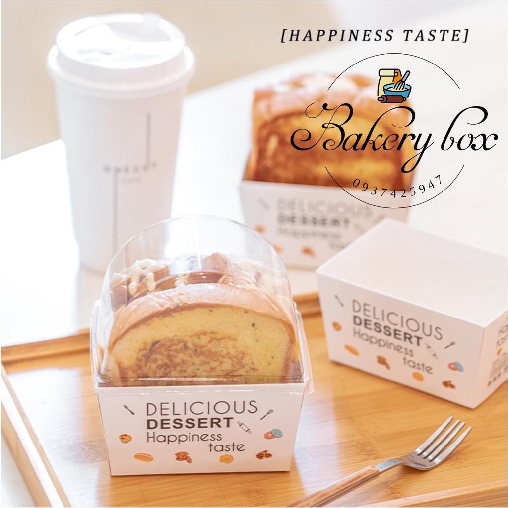 Hộp Giấy Trắng Nắp Bầu DELICIOUS