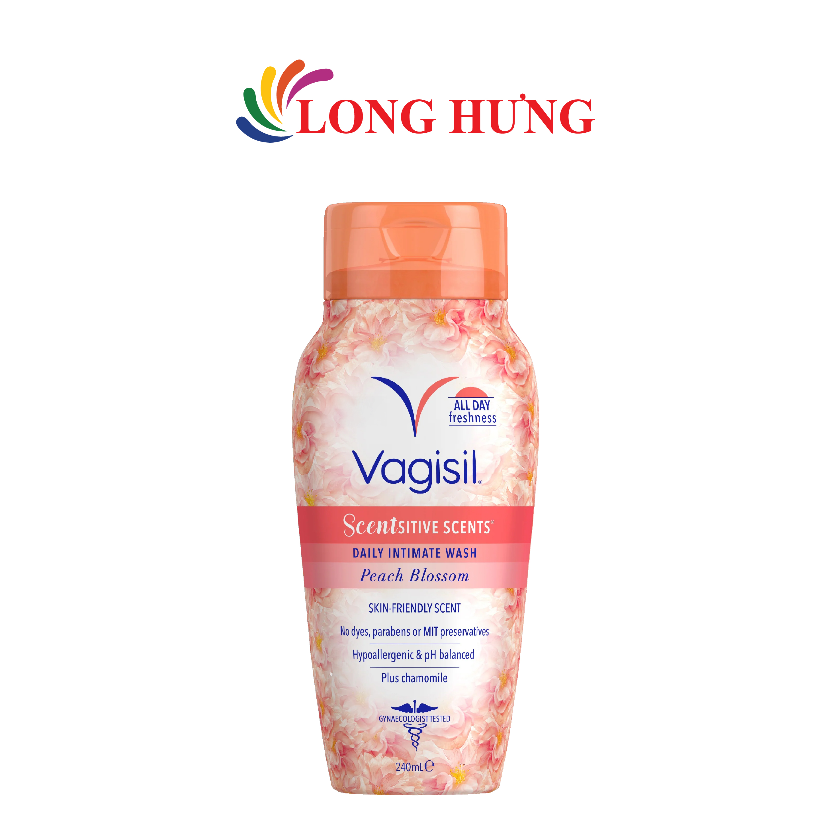Dung dịch vệ sinh phụ nữ Vagisil Scentsitive Scents Daily Intimate Wash (240ml/354ml)- Hàng chính hãng
