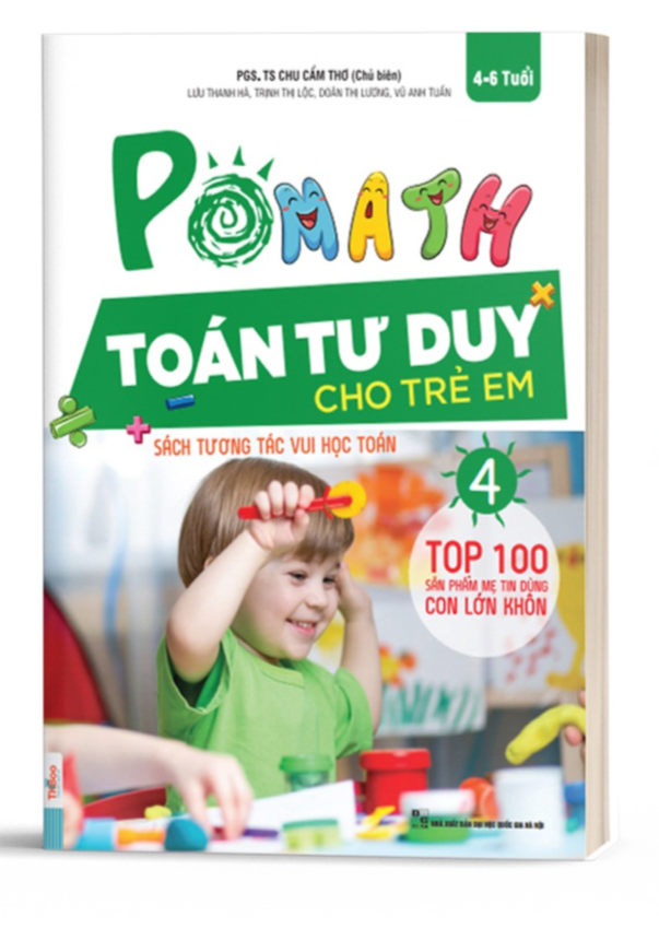 Pomath - Toán tư duy cho trẻ em - Tập 4 - Bản Quyền