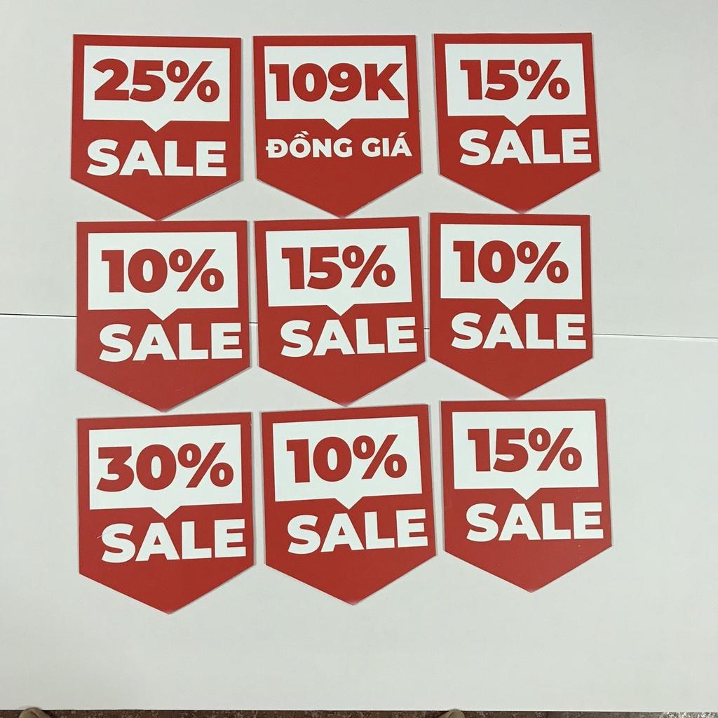 Giấy Sale, Bảng Giảm Giá, Bảng formex ghi giá sale - không gồm kẹp