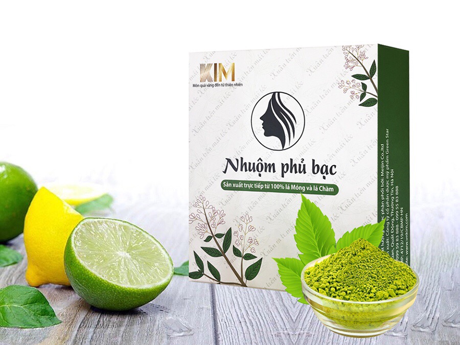 Nhuộm tóc bạc Kim- Màu đen