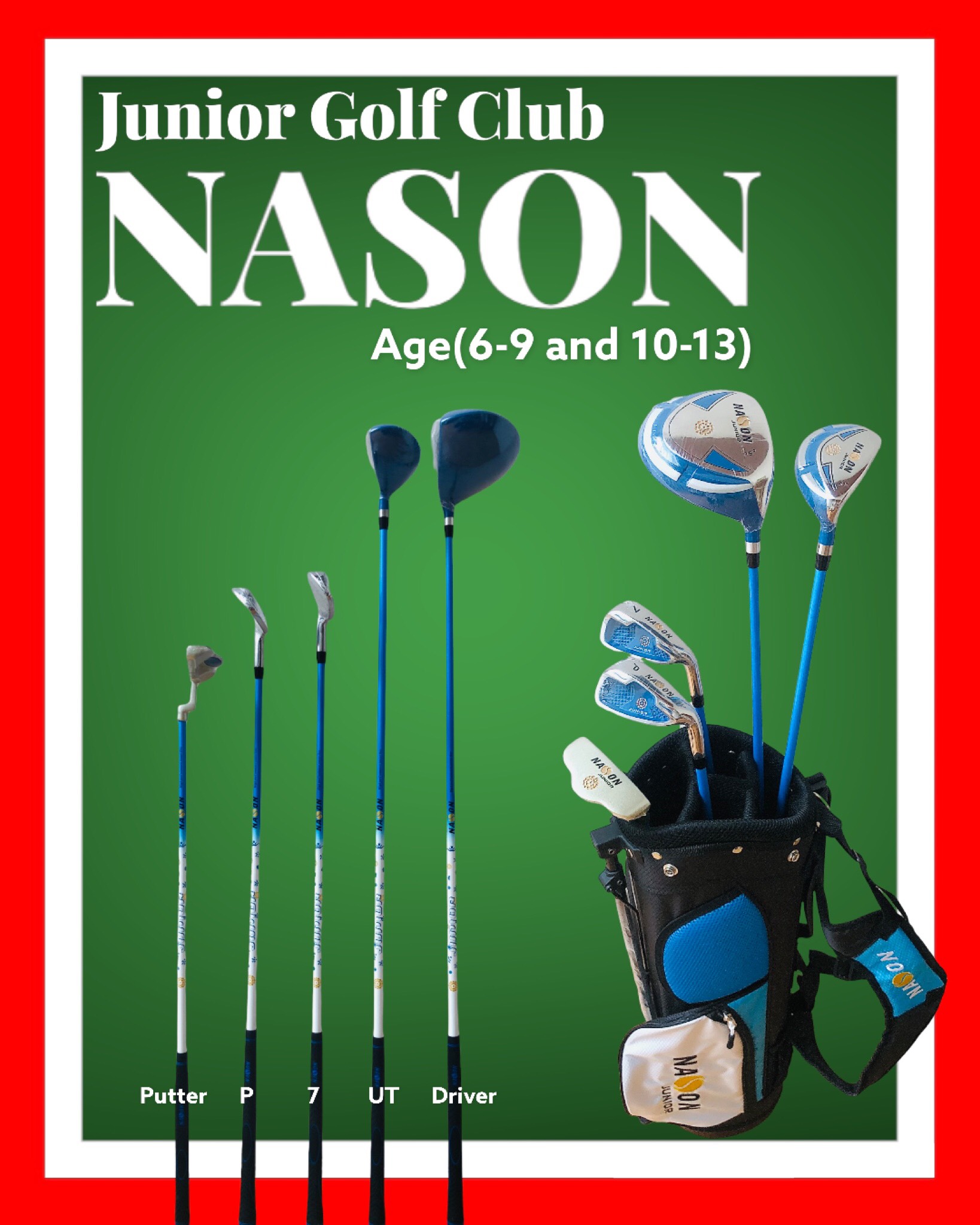 NASON Golf - BỘ GẬY GOLF TRẺ EM