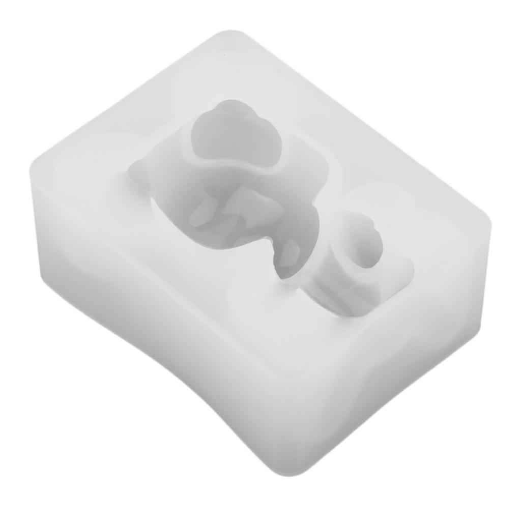 Silicone Clay Resin Casting Mold DIY Home Party Ornament Jewelry Making Necklace Pendants Mold Fondant Cake Chocolate Mould