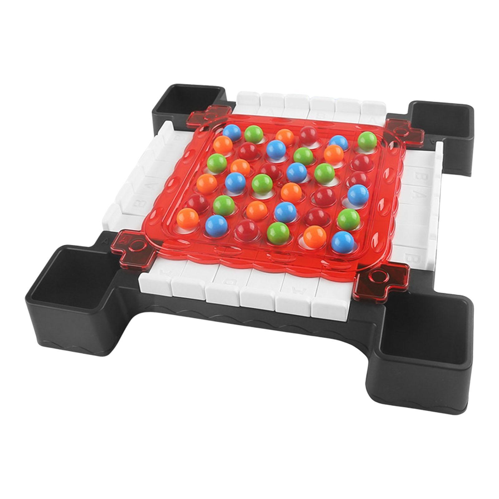 Rainbow Ball Elimination Game Tabletop Puzzle Chess for Boys Girls