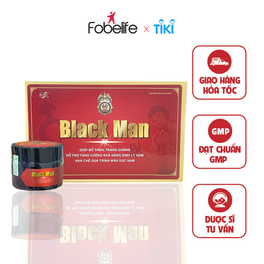 Viên Uống Bổ Thận Tráng Dương Hỗ Trợ Tăng Cường Sinh Lý Nam Black Man