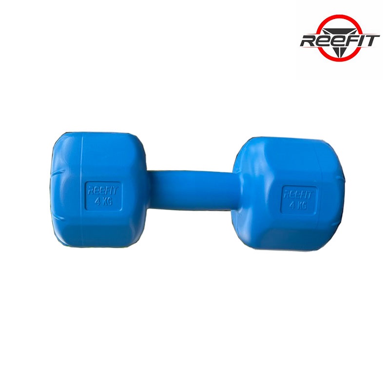 Tạ Tay Nhựa 4kg Bát Giác REEFIT