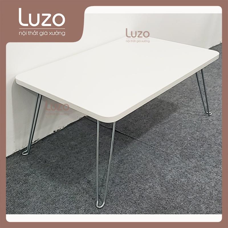 Bàn Ngồi Bệt Gấp Gọn Mini và Bàn Xếp Sinh Viên Ngồi Học Trên Giường BET1 - Luzo Home