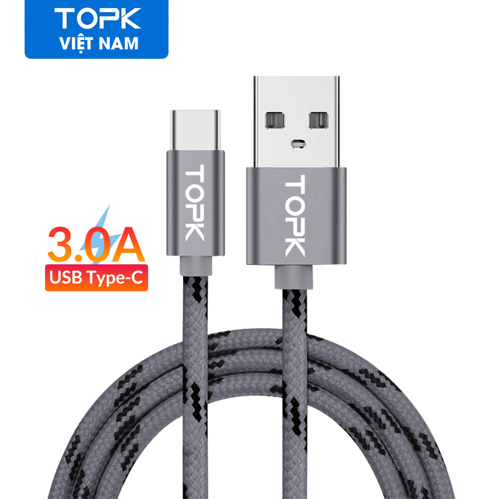 Cáp Nam Châm TOPK AN09 USB - hàng chính hãng