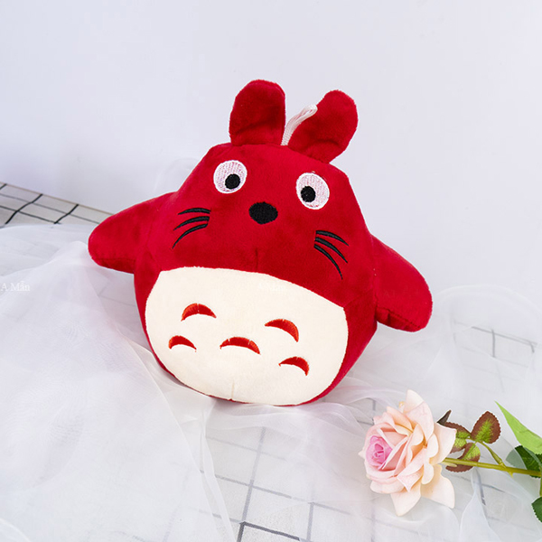 Gấu Bông Mèo Totoro Đáng Yêu (25 Cm) Gb25 (Tặng 1 Móc Khóa Dây Da Pu Đính Đá Lấp Lánh