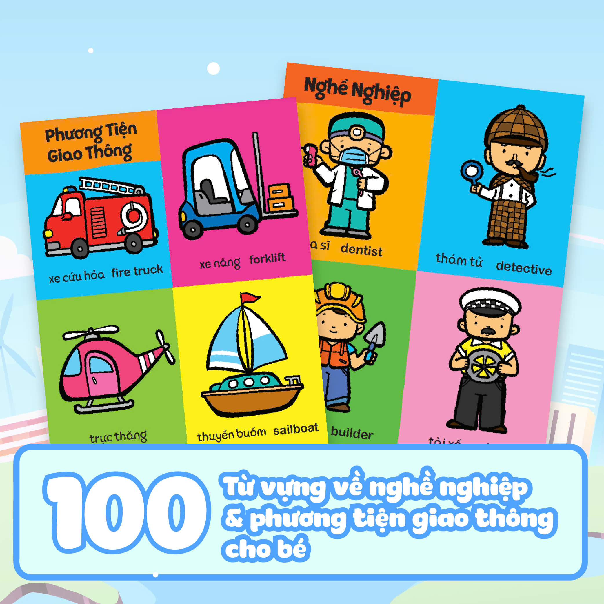 My First Transport &amp; Jobs - Giao thông &amp; Nghề nghiệp