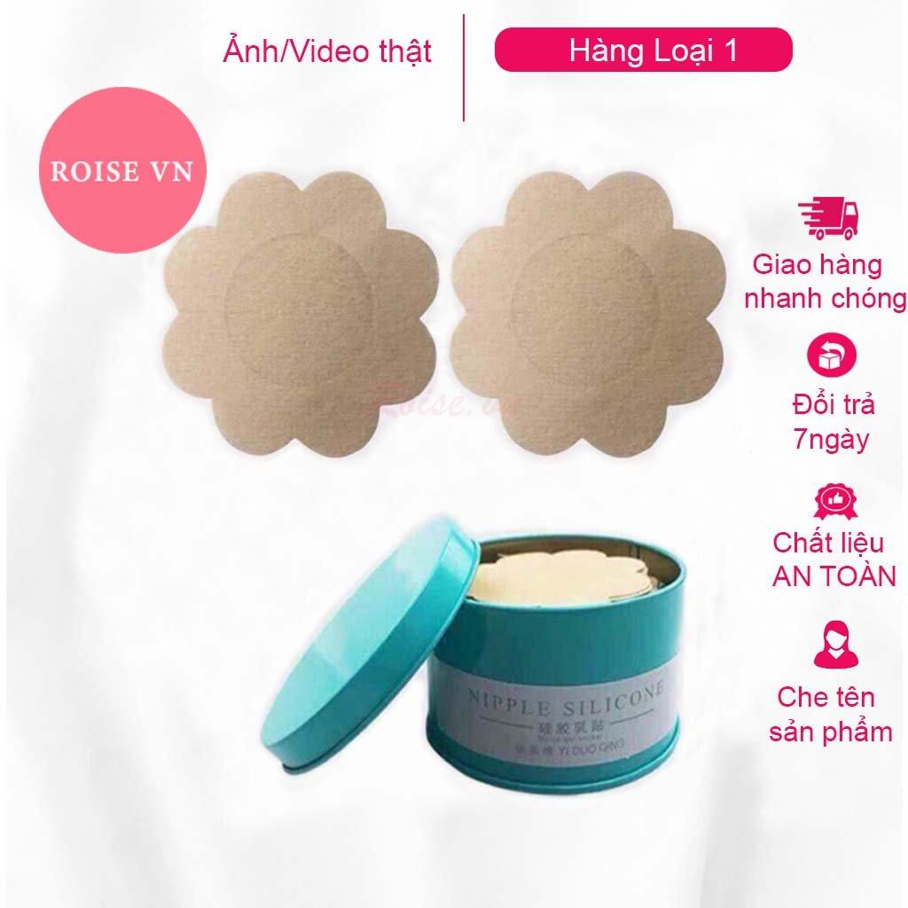 Miếng Dán Ngực Giấy Lụa, Dán ti Hộp 60 miếng siêu dính