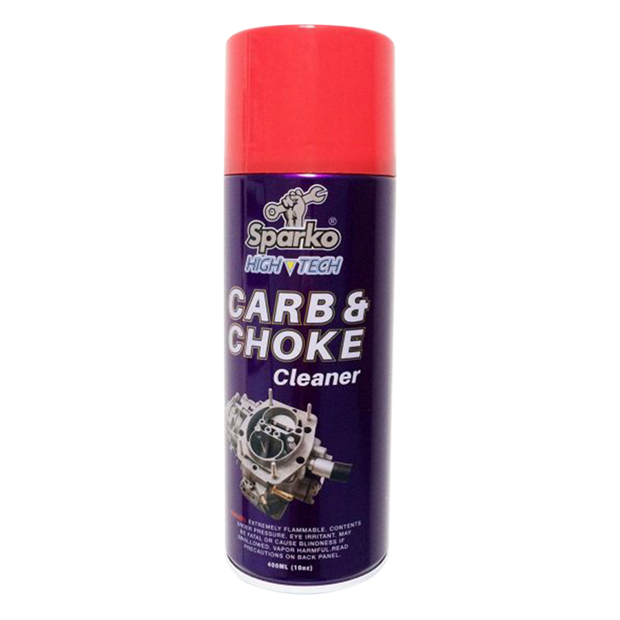 Bình Xịt Vệ Sinh Bình Xăng Con Sparko Carb &amp; Choke Cleaner (400ml)