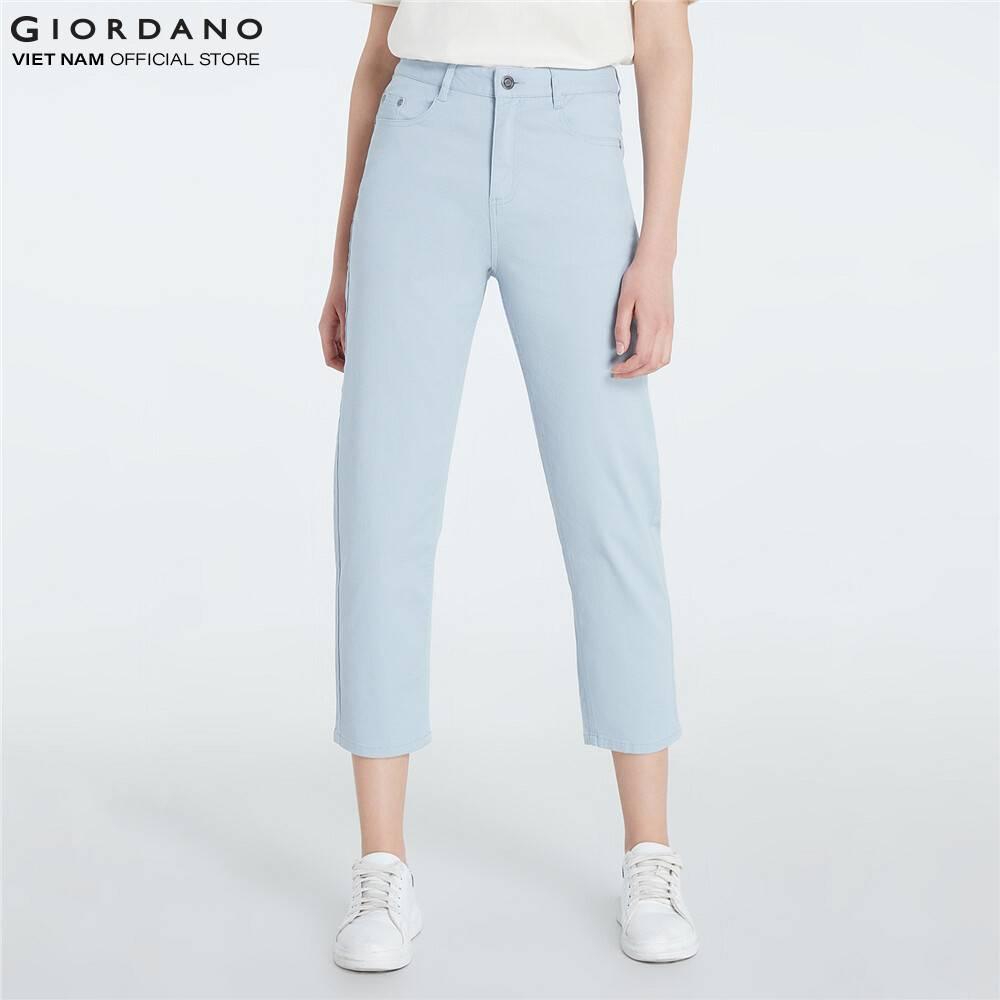 Quần kaki lửng nữ Giordano 05421260