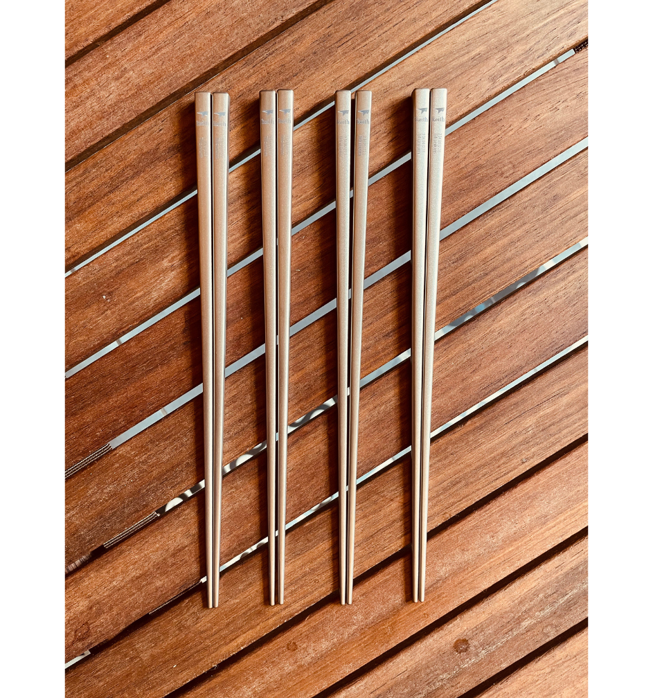 Bộ đũa vuông Titanium Keith Ti5624 (bộ 4 đôi)