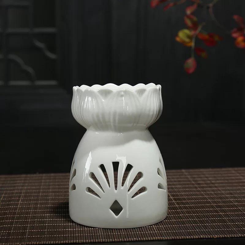 Bếp đốt tinh dầu trụ sen