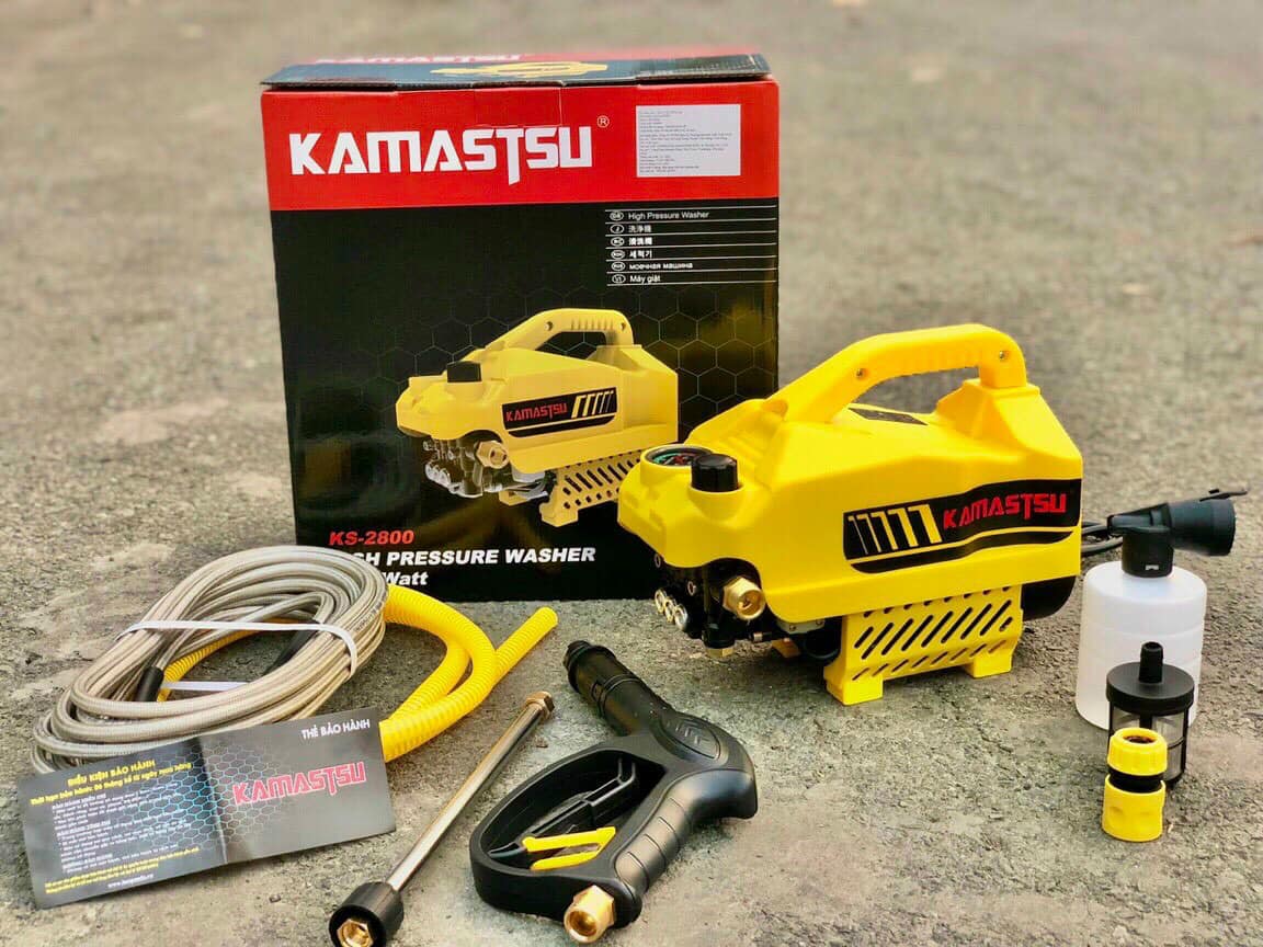 Máy Rửa Xe 2800W Kamastsu KS 2800