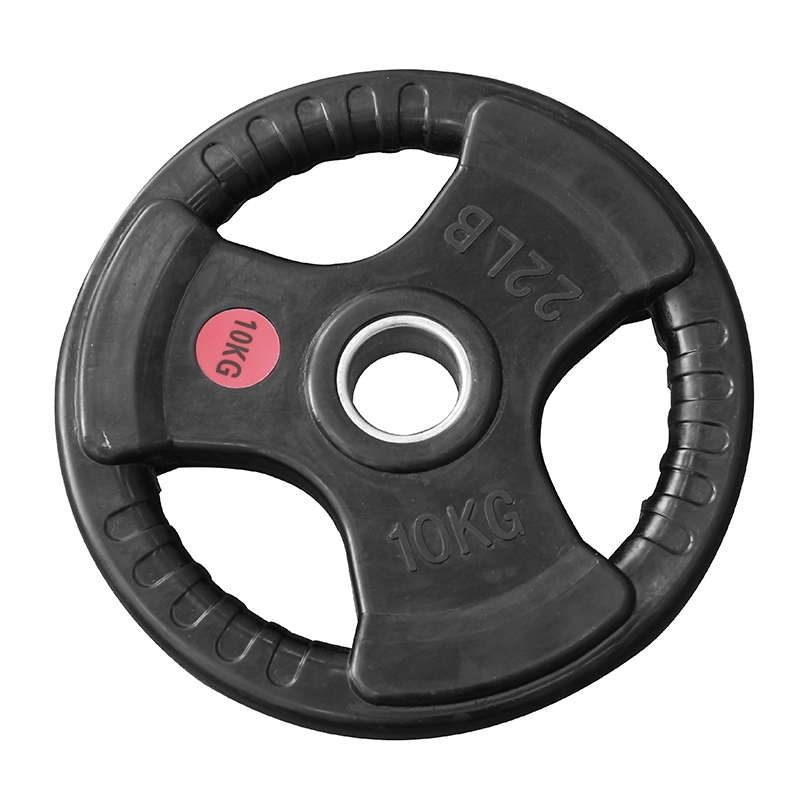Tạ miếng cao cấp 3 lỗ có bọc cao su non Thái Lan BG 2.5kg,5kg,10kg,15kg và 20kg
