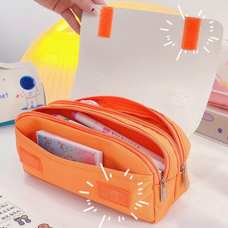 Hộp Đựng Bút Học Sinh Chống Thấm Nước Có Quai Xách BU11