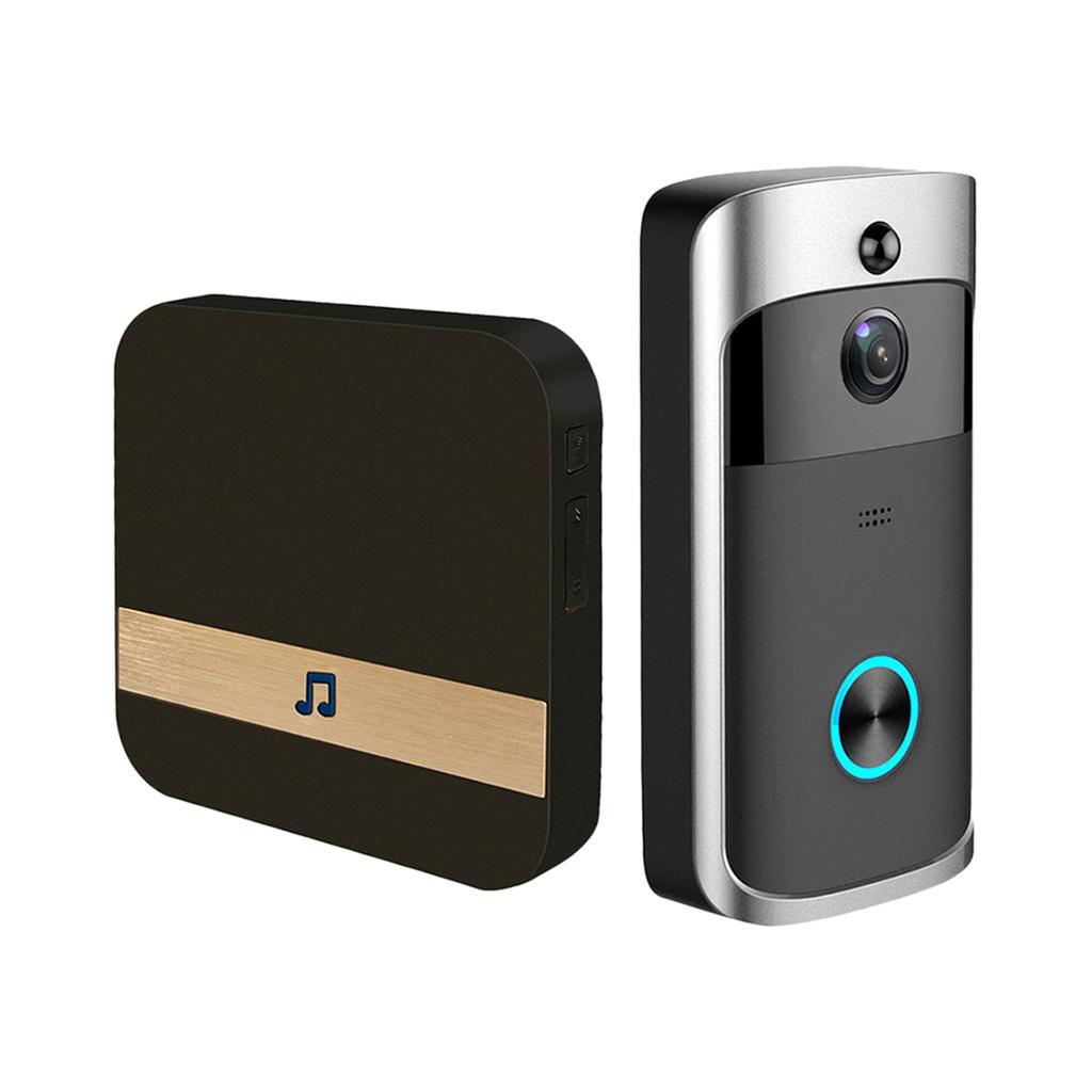 Wireless WiFi Video 2-Way Talk Chime Smart Camera 1080P