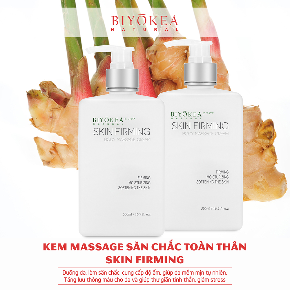 Kem Massage Body Biyokea - Skin Firming (Săn Chắc Da) - 500ml