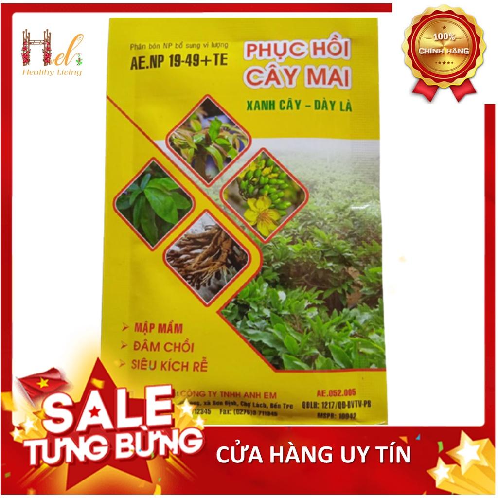 Phân Bón Phục Hồi Hoa Mai Phục Hồi Cây Mai 50gr Xanh Cây Dày Lá