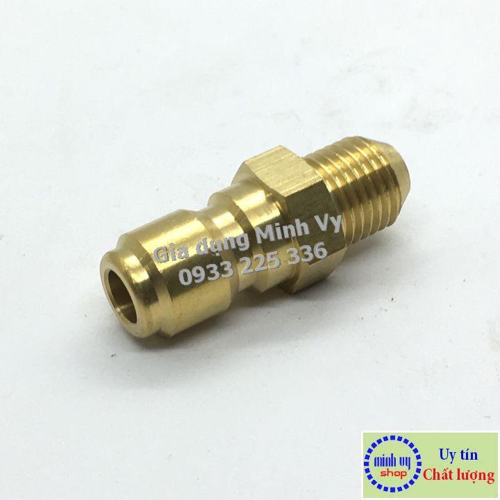 Khớp nối nhanh 3/8&quot; - đầu ĐỰC ren ngoài14mm