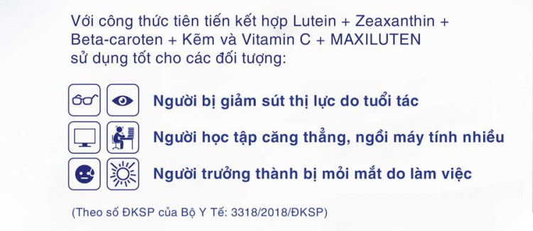 Viên bổ mắt Maxiluten