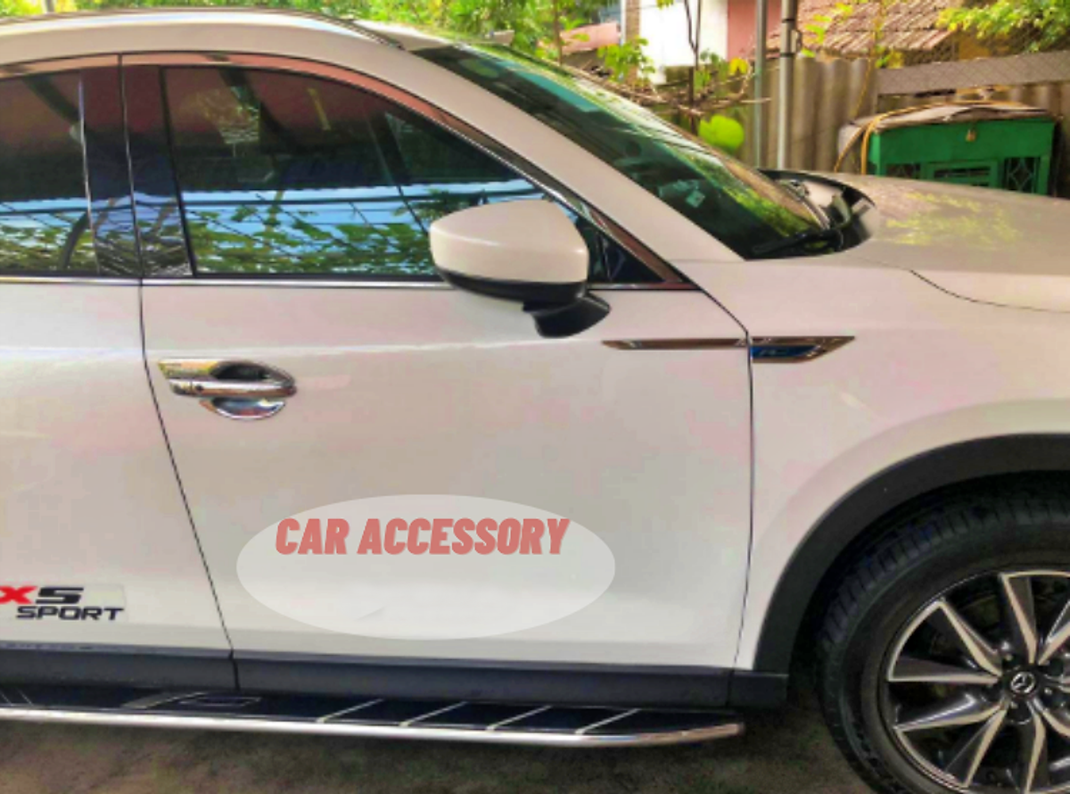 Bộ 2 cặp  ốp mang cá R-Line thể thao trang trí ô tô dán hai cửa