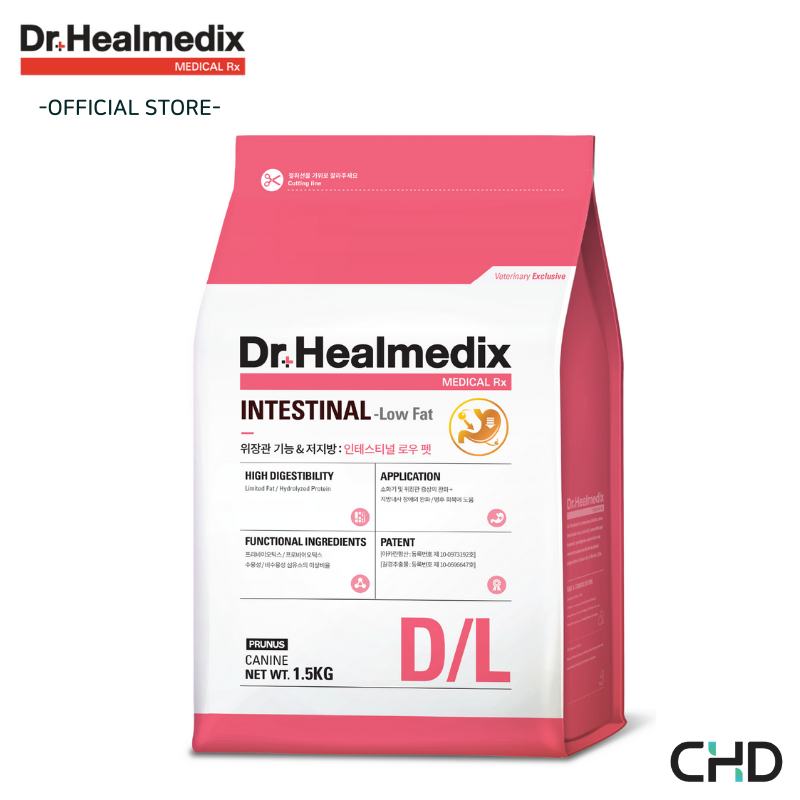 Dr.Healmedix Intestinal Lowfat -Hạt khô ít béo giúp quản lý đường ruột cho chó