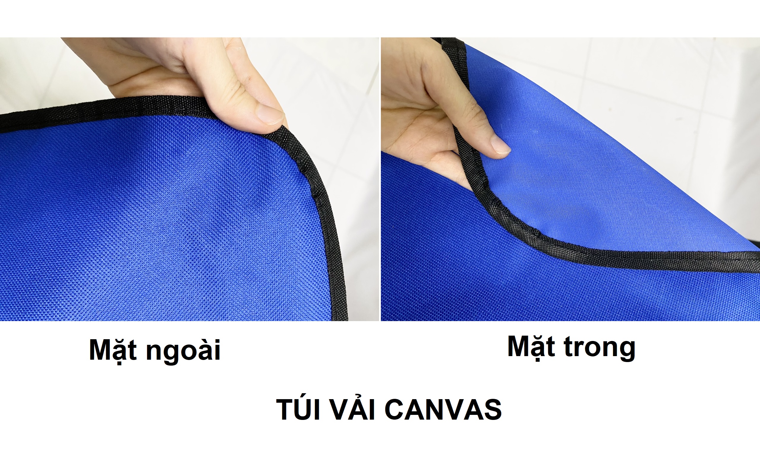 Xe kéo đi chợ gấp gọn Giỏ vải chống thấm siêu nhẹ tiện lợi có thế tháo rời Xe cao 93cm