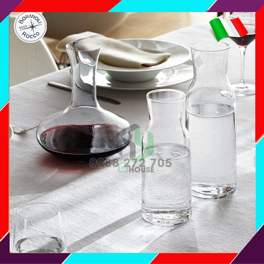 Bình thủy tinh ELECTRA - Bormioli Rocco - 1600ml - decanter - Hàng Chính Hãng