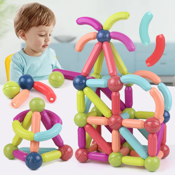 Bộ đồ chơi lắp ráp 36 chi tiết từ tính thông minh