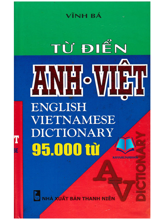 Sách - Từ Điển Anh - Việt 95000 Từ (HA)