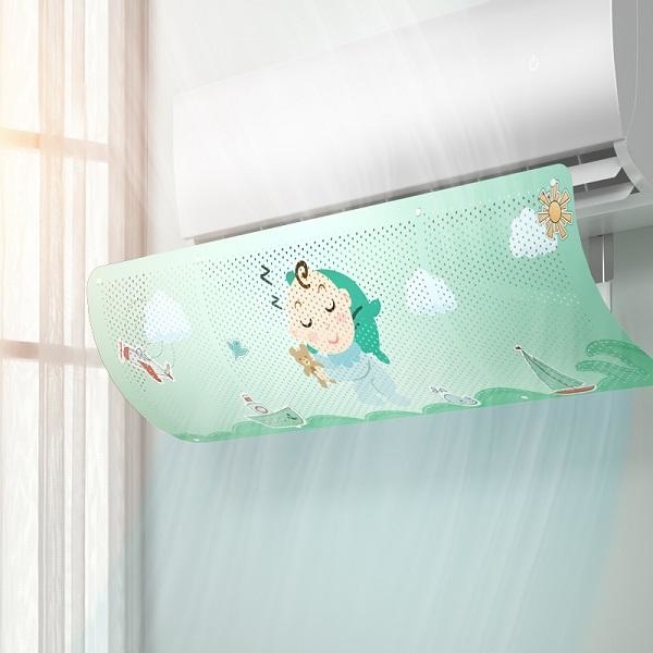 Thiết bị cản gió điều hòa, chống nhiễm lạnh điều hòa, máy lạnh đặc biệt cho gia đình có trẻ nhỏ, người già, dễ lắp đặt và điều chỉnh thay đổi hướng gió