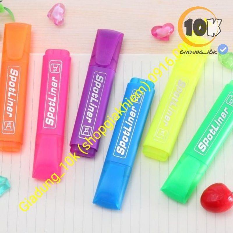 Bút đánh dấu - Bút Highlight bền mực nhiều màu đánh dấu sách vở (c6)