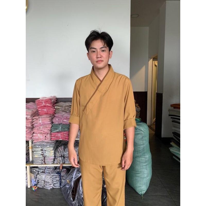 Đồ Lam Đi Chùa # Nhật Nam # Đồ Bộ Nam # Quần Áo Nam