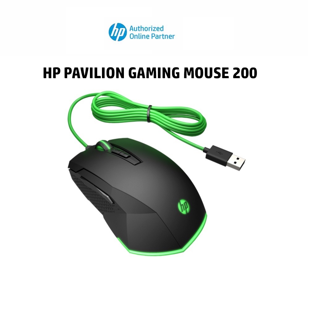 Chuột có dây HP Pav Gaming Mouse 200 A/P_5JS07AA Hàng chính hãng