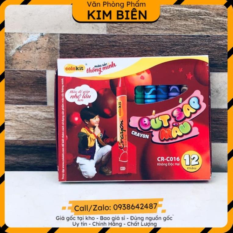 ️sỉ vpp,sẵn hàng️ Bút sáp màu TL Colokit CR-CO5 ,CR-06 có 18 màu và 24 màu - VPP Kim Biên