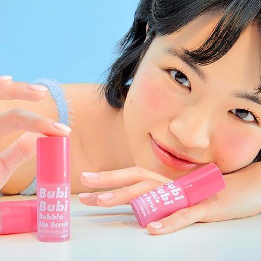 Tẩy Da Chết Sủi Bọt Thải Độc Môi Unpa Bubi Bubi Bubble Lip Scrub 10ml