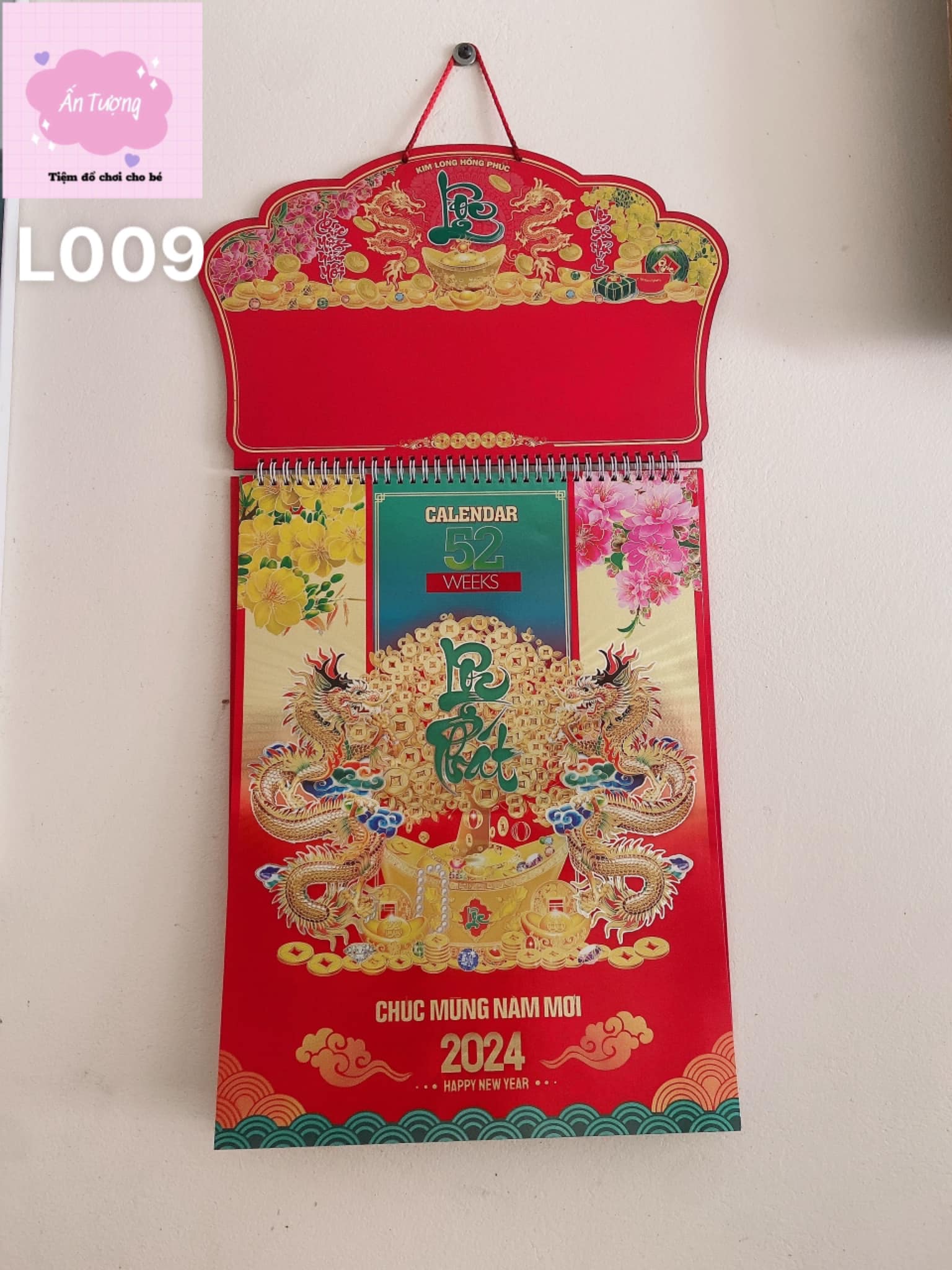 Bộ lịch Giáp Thìn 2024- Lịch 52 tuần Giáp Thìn 2024 - Chủ đề " Thuận Buồm xuôi gió"