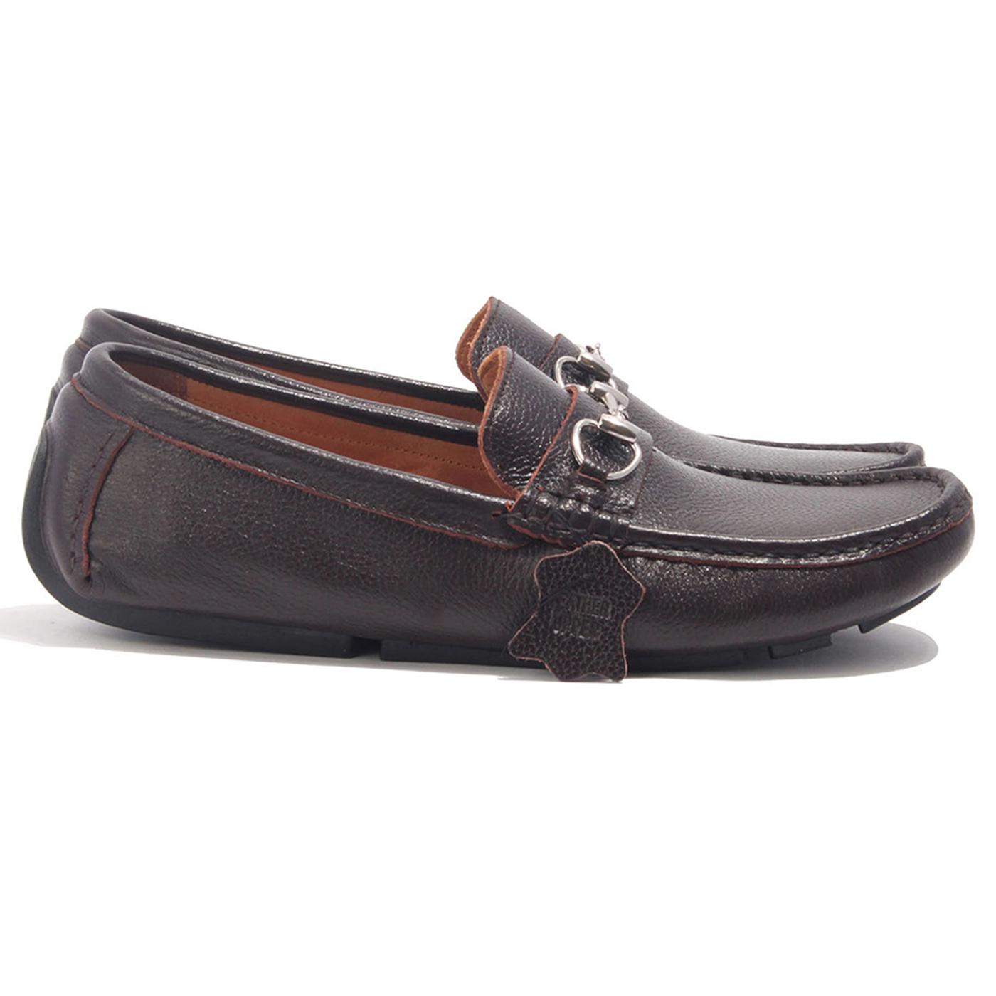 Giày Lười Nam Banuli Nappa Cow Leather Shoes - Moccasin Loafers C8ML2 (Da Bò Nappa Mềm Dẻo, Đế Siêu Nhẹ, Chống Trượt, Bảo Hành Trọn Đời)