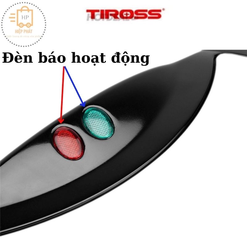 Kẹp Nướng Điện Sandwich, Kẹp Nướng Bánh Mì Hot Dog Tiross TS514 Chống Dính, Công Suất 750W, Thương Hiệu Ba Lan - Hàng chính hãng