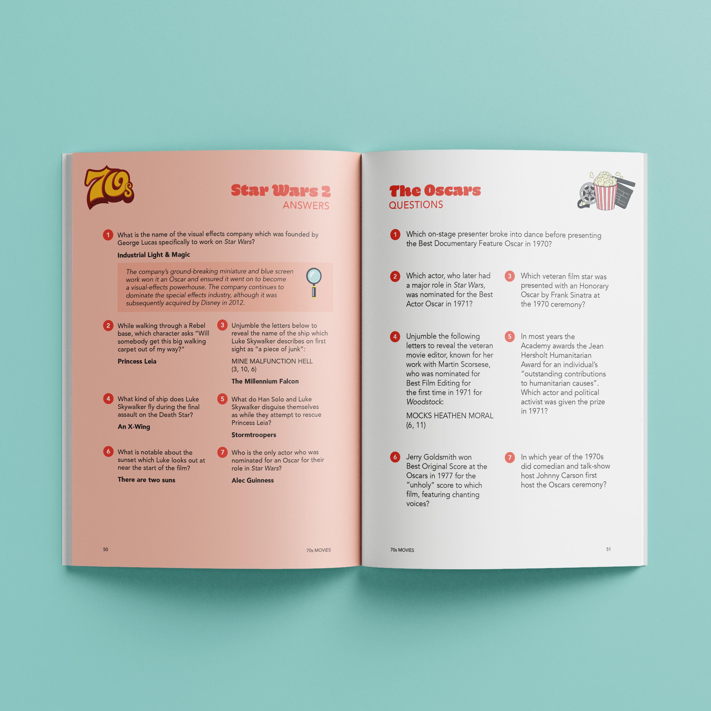 Sách ngoại văn: 70s Trivia Quiz