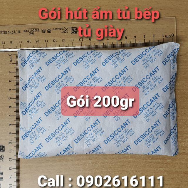 Gói hút ẩm tủ bếp, tủ giày loại 200gr_29k/ 1 gói (giá cũ 36k)