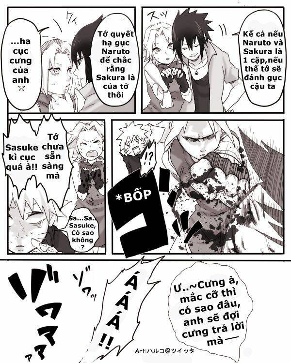 cửu vĩ hồ ly - doujinshi sasusaku chapter 5 6