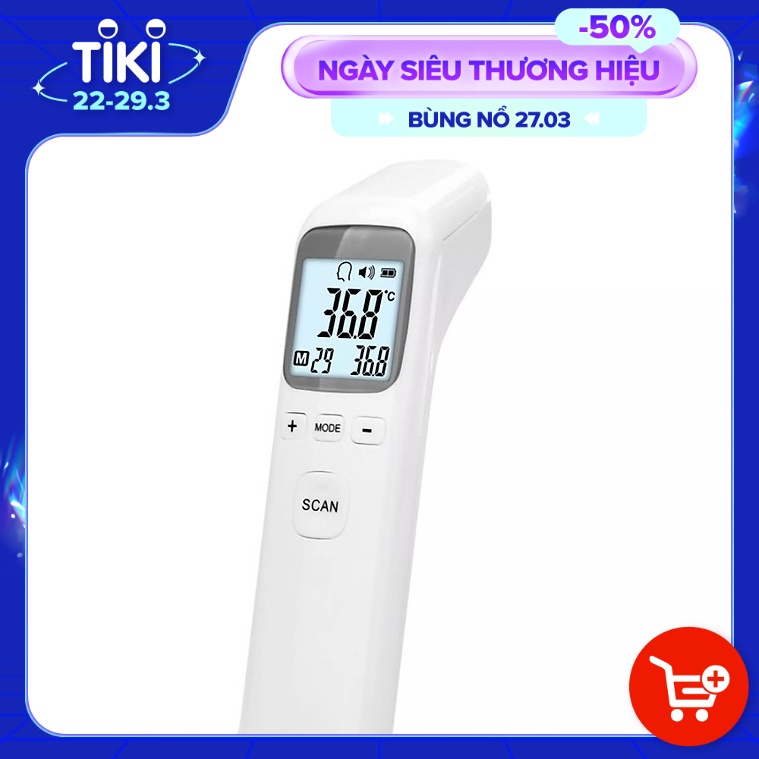 Nhiệt kế hồng ngoại - Nhiệt Kế Điện Tử Đo Tai Trán Đa Năng Chuẩn infrared CK-T1803, Đo Nhiệt Độ Chuẩn Xác Qua Tai Trán