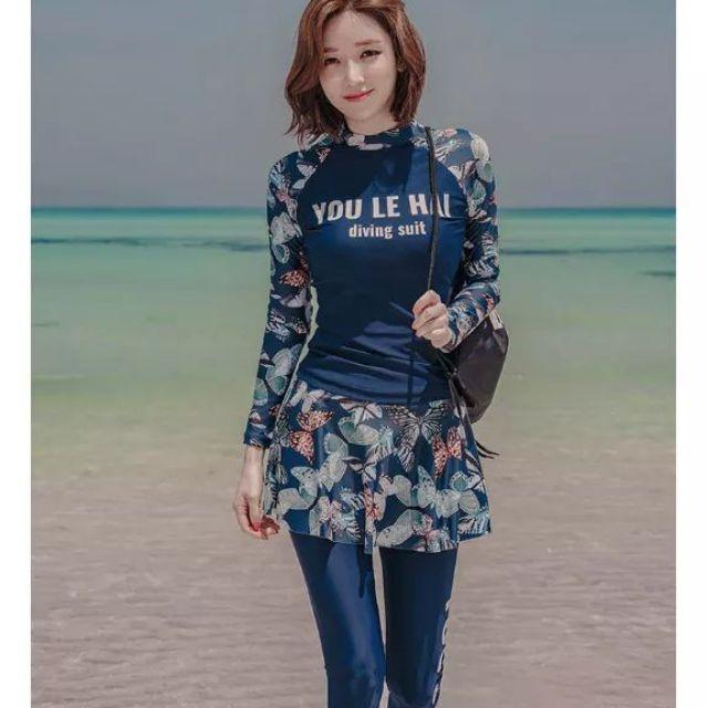 Đồ Bơi Tay Dài Quần Dài S78