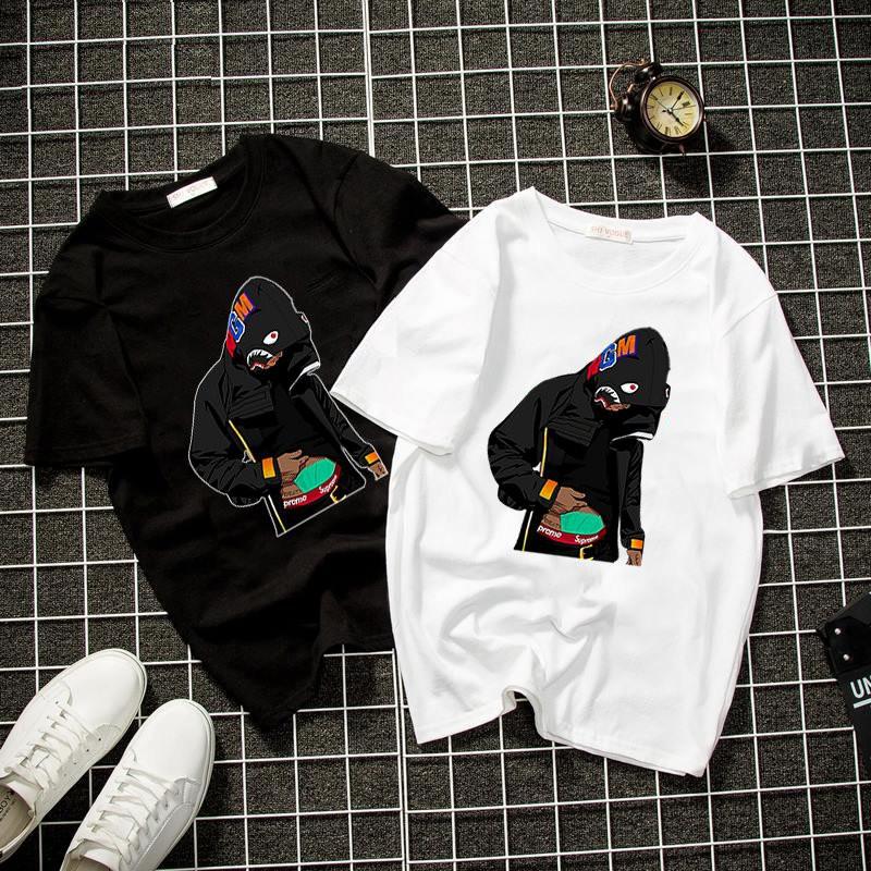 Áo thun unisex hypebeast style form rộng vải dày mịn 2019T942