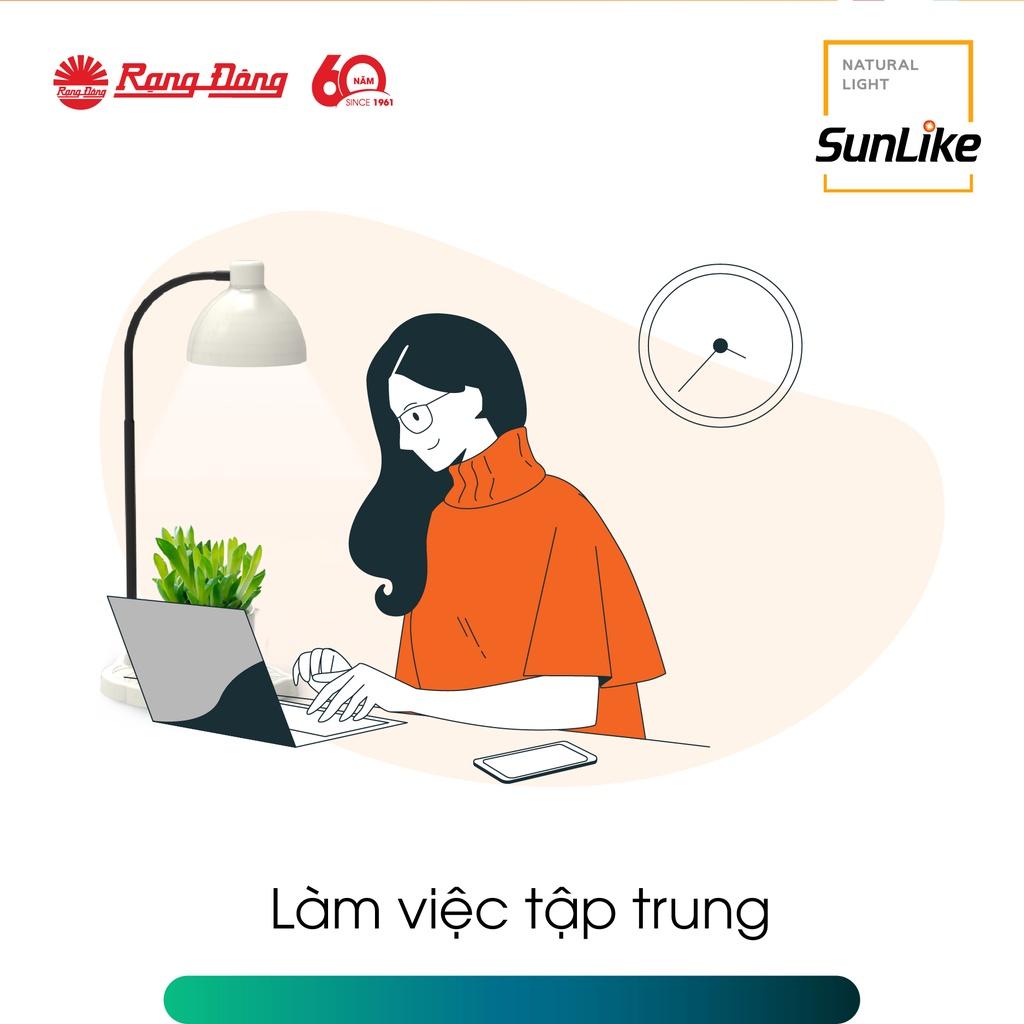 Đèn bàn LED cảm ứng đổi màu ánh sáng công suất 8w chính hãng Rạng Đông Model: RD-RL-60 8W